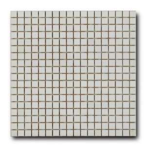 Мозаика из натурального камня ArtNatura Marble Mosaic Thassos (плитка 15x15 мм), лист 305x305 мм (0,47 м2/упак.)