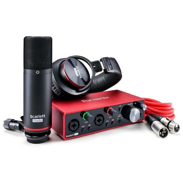 Комплект для записи Focusrite Scarlett 2i2 Studio 3rd Gen