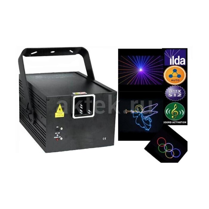 Анимационный 3D лазер Showlight AP30RGB