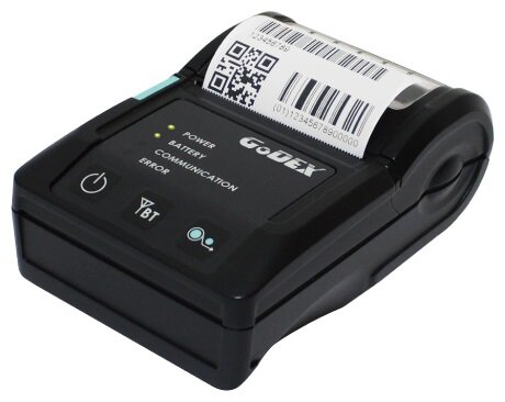 Мобильный термо принтер Godex MX20, 2quot;, 011-MX2002-000