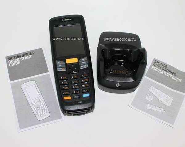 комплект терминала zebra / motorola symbol k-mc2180-as12e-cd2 (терминал, кредл, бп, кабеля) K-MC2180-AS12E-CD2