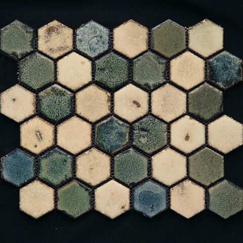 Мозаика Gaudi HEXA-4(2) глазурованная 28,3x24,5 см размер чипа 44x49 материал Керамика толщина 10 мм