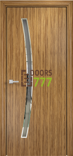 Дверь Оникс модель Порто Цвет:Зебрано Остекление:Без стекла