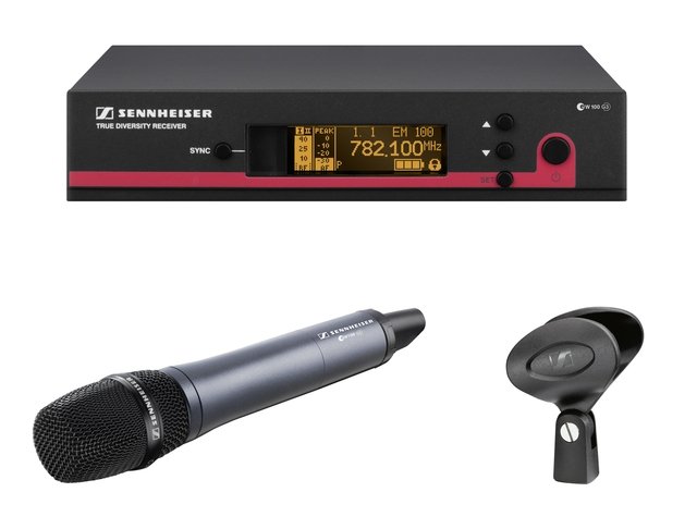 Sennheiser EW 165-G3-B-X - вокальная радиосистема Evolution, UHF (626-668 МГц)