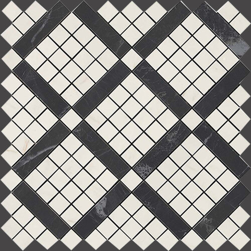 Мозаика Atlas Concorde Pro 9MVF Marvel Cremo Mix Diagonal Mosaic 30,5x30,5