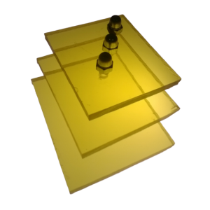 Поликарбонат монолитный желтый 5мм 2050х3050мм