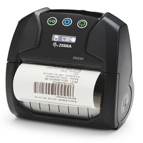 мобильный принтер zebra zq220 dt (usb, bluetooth, ширина печати 72 мм, nfc) ZQ22-A0E12KE-00