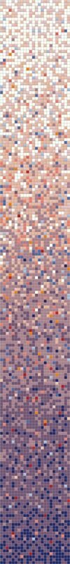 Мозаика Solo Mosaico Растяжка I 335x2680 12x12x6 Мозаика стекло 33.5x268 Стандартные матричные панно, ковры, категория сложности 1