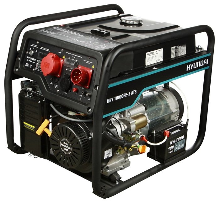 Бензиновый генератор Hyundai HHY 10000FE-3 ATS (7500 Вт)