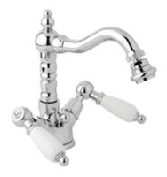 Смеситель для биде CAPRIGO Adria Classic 03-033 chrome двухрычажный