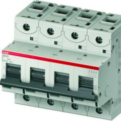 ABB Автоматический выключатель 4-полюсный 20 А, тип D, 15 кА S804C D20. ABB. 2CCS884001R0201