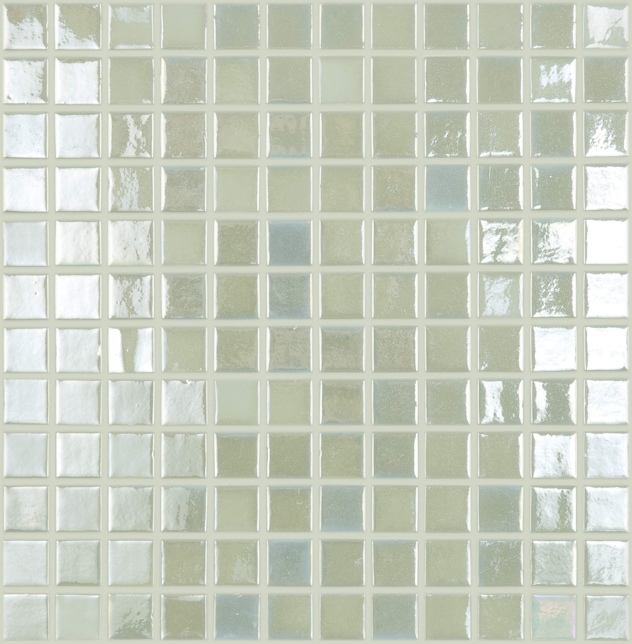 Мозаика Стеклянная Vidrepur Fire Glass № 412 (на сетке) 31,7x31,7