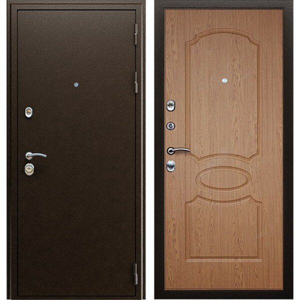 Двери АСД производства г. Йошкар-Ола Входная металлическая дверь АСД грация ДУБ светлый