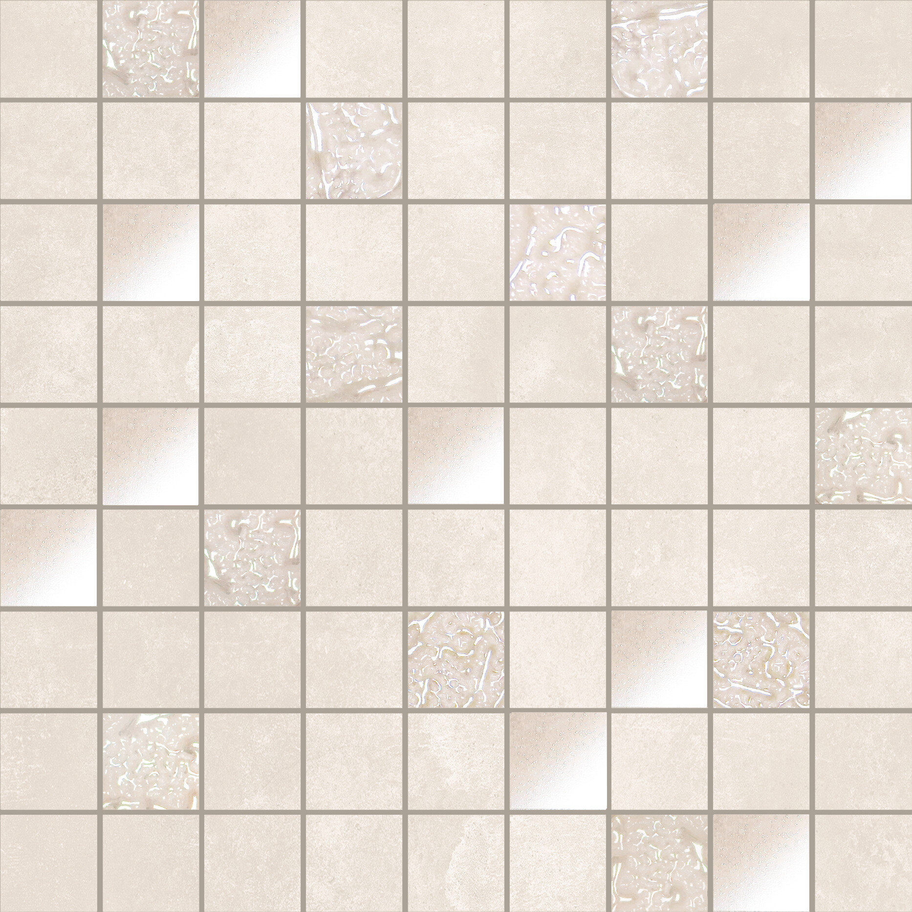Мозаика облицовочная керамическая Ibero Neutral Mosaico Neutral White ( м2)