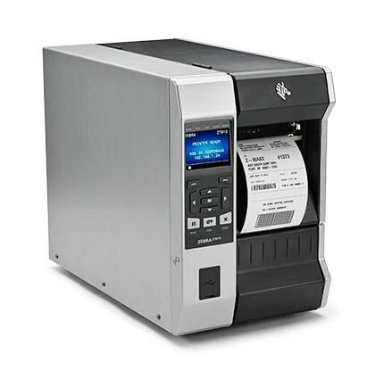Термотрансферный принтер Zebra ZT610, 4quot;, 203 dpi, Serial, USB, Ethernet, Bluetooth, USB Host, Намотчик (ZT61042-T2E0100Z)