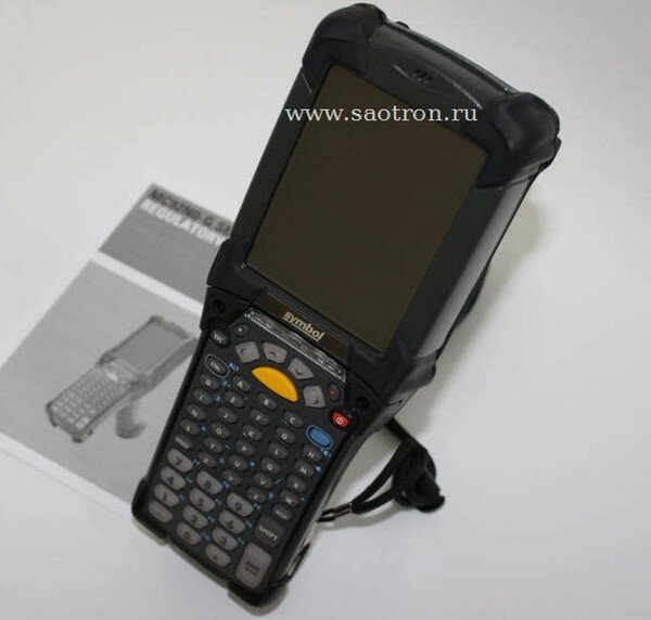 терминал zebra / motorola symbol mc92n0-ga0syeya6wr (gun, 802.11a/b/g/n, 1d standard laser (se965), vga color, 1gb ram/2gb flash, 53 key, ce 7.0, bt) MC92N0-GA0SYEYA6WR