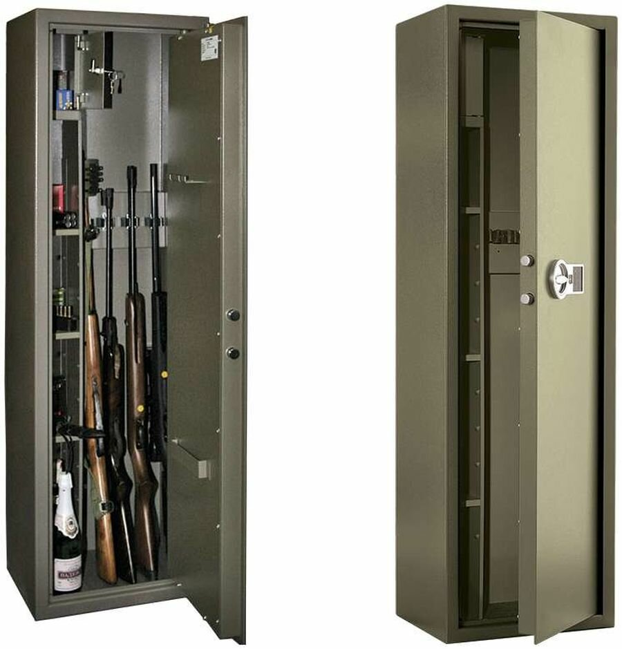 Оружейные шкафы и сейфы Промет Valberg Сафари EL цвет: Коричневый