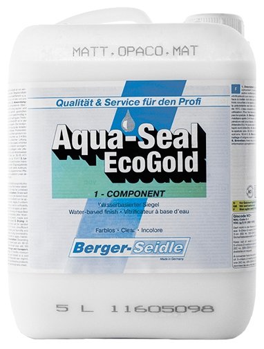 Лак Berger-Seidle Aqua-Seal EcoGold полуматовый (5 л) акрил-уретановый