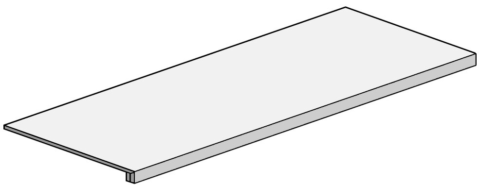 Ступени из керамогранита Cotto dprime;Este Limestone EGDLS20_GrBrPlusOysterNatRt ( шт)