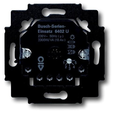 Выключатель с электронной коммутацией ABB 2CKA006401A0051, черный