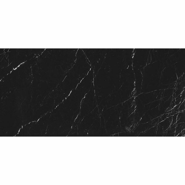 Керамогранит Marazzi Italy Grande Marble Look Elegant Black Satin Stuoiato M350 162x324 сатинированный