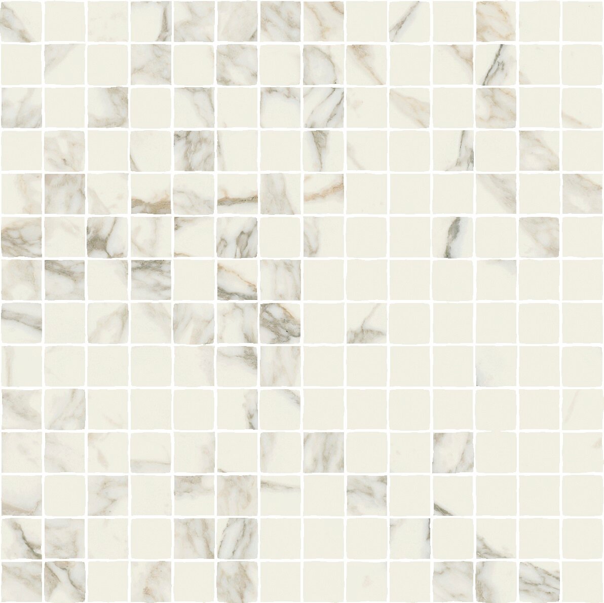 Керамическая мозаика под мрамор Italon Charme Deluxe Floor Шарм Делюкс Арабескато Мозаика Сплит Патинированный 30х30 (м2)