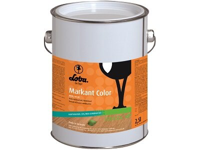 LOBA Масло с воском Loba MarkantColor цветное для внутренних работ (Цвет-Орех MarkantColor Объём-2,5 л.)