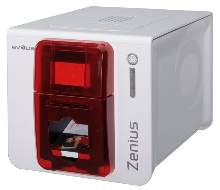 Принтер пластиковых карт Evolis Zenius Expert Smart, с кодировщиком с кодировщиком контактных smart-карт (ZN1H0T00RS)