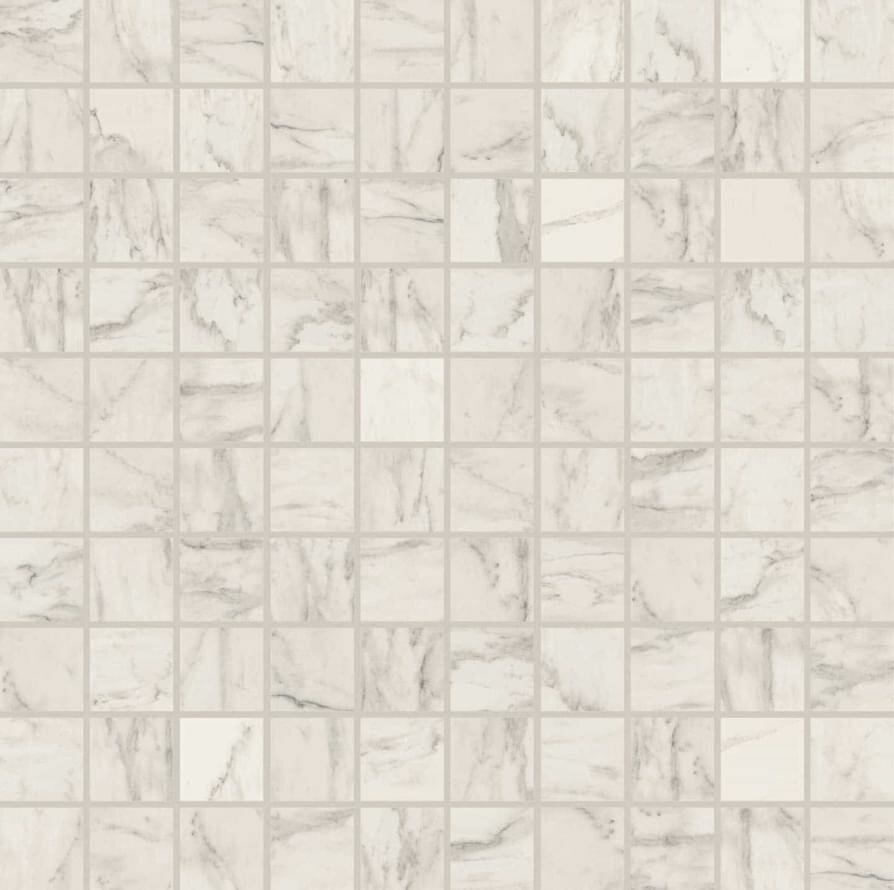 Мозаика Casa Dolce Casa Stones And More Calacatta Glossy Mosaico 3x3 30x30