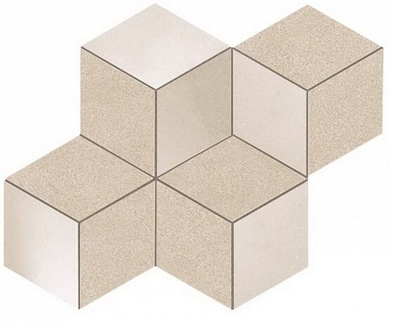 Керамическая мозаика Мозаика Керамогранит ATLAS CONCORDE KONE Beige Mosaico Esagono 30х35 (м2)