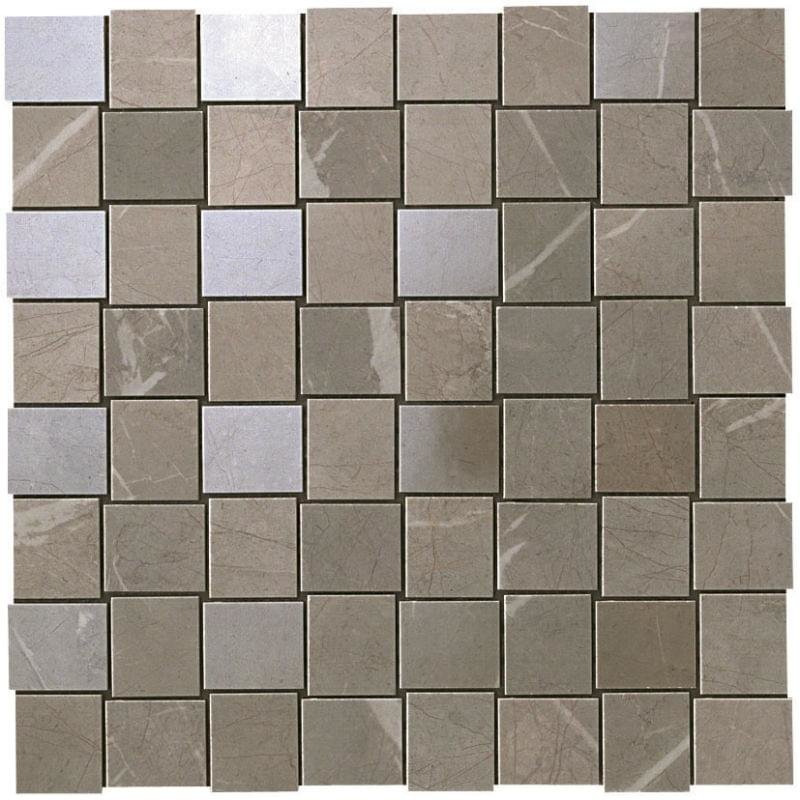 Мозаика Atlas Concorde Brick Atelier Silver Net Mosaic 30.5x30.5