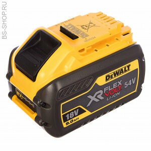 Аккумулятор FLEXVOLT 18В/54В, 9Ач Dewalt DCB547