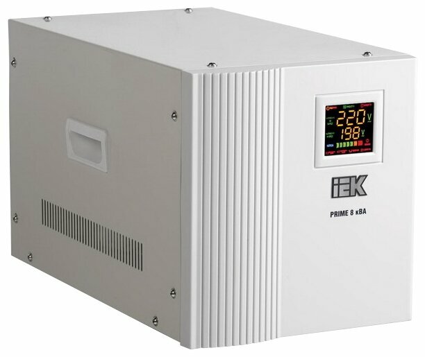 Стабилизатор напряжения однофазный IEK Prime 8 кВА (IVS31-1-08000)