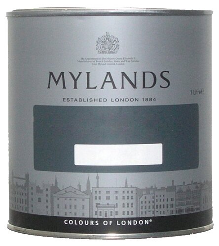 Краска Mylands No. 11 St Clement Floor Paint Satine 2,5 л (на 25-30 кв.м в 1 слой, для пола) полуматовая