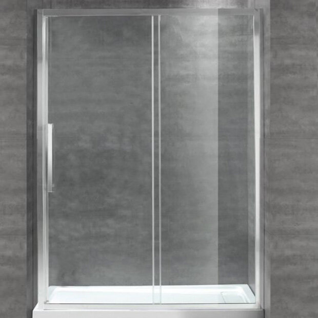 Душевая дверь Cezares LUX SOFT BF 1 150 C Cr прозрачное стекло, профиль хром IV