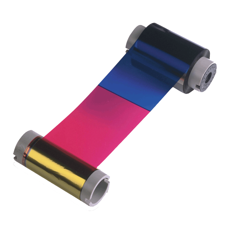 Полноцветная лента Fargo 84061, полноцветная лента YMCFK на 500 отпечатков