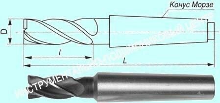 Фреза концевая d50,0х150х275 к/х р18 z=8 км4 quot;cnicquot; (шт), 56413