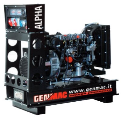 Дизельный генератор GENMAC Alpha G30PO (24000 Вт)