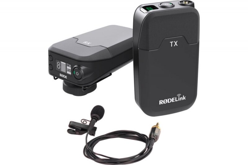 Радиосистема цифровая репортерская RODE Filmmaker Kit, для видеокамер 2.4 GHz с передатчиком TX-Belt, дальность до 100 м.