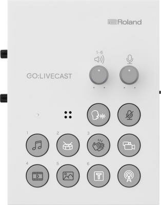 ROLAND GO:LIVECAST портативная студия для живого потокового вещания на базе смартфона