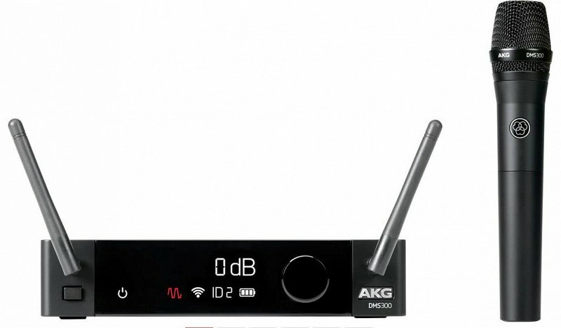 AKG DMS300 Vocal Set вокальная цифровая радиосистема, диапазон 2.4 GHz, капсюль микрофона P5