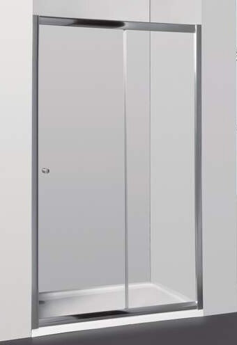 Душевая дверь в нишу RGW Classic CL-12 (1060-1110)x1850, профиль хром, стекло прозрачное 04091211-11