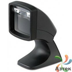 Сканер штрих-кода Datalogic Magellan 800i 2D Image, темный стационарный, интерфейс USB/HID с эмуляцией клавиатуры (PS/2)