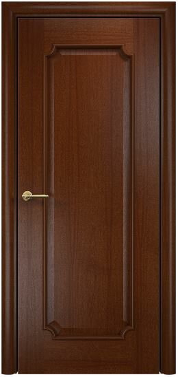 Межкомнатная дверь Оникс Палермо 2 (Красное дерево) штапик полукруглый, глухая