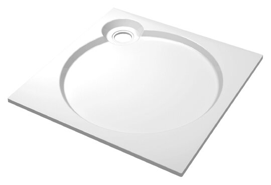 Поддон для душа Cezares Tray A 90 квадратный TRAY-S-A-90-56-W