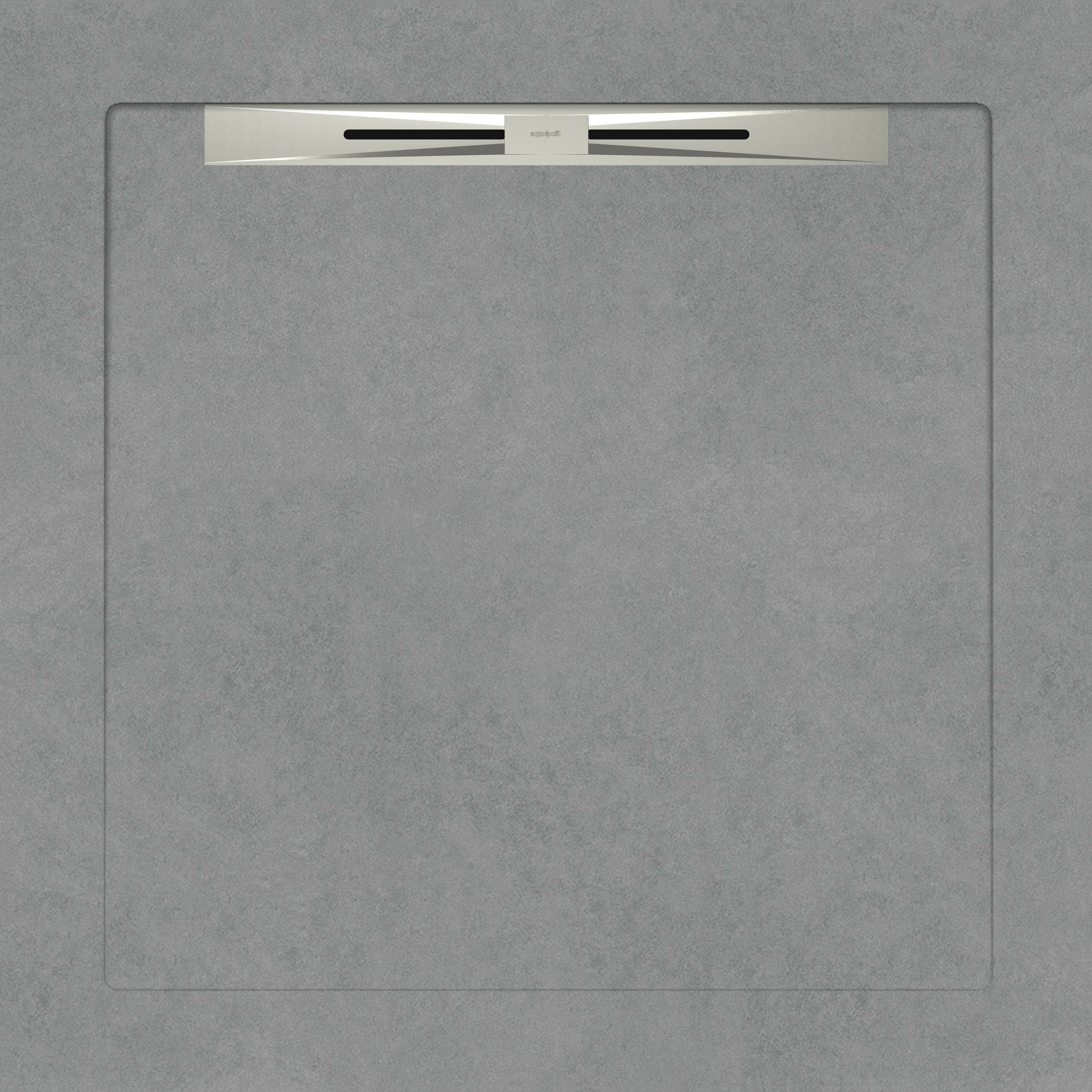 Душевые поддоны Aquanit Arc Grey Slope Line 80x80