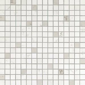 Marvel Carrara Pure Mosaic Q (9MQC) 30.5x30.5