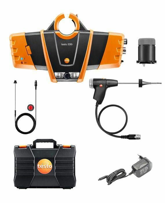 Testo Testo 330i Комплект анализатора дымовых газов с модульным зондом 0563 3002