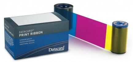 Лента красящая Datacard 741461 комплект из 16 (p/n 534100-001-R004) Color Ribbon, YMCKT