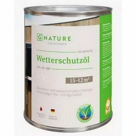 G-Nature Защитное масло для внешних работ 280 Wetterschutzöl 10 л